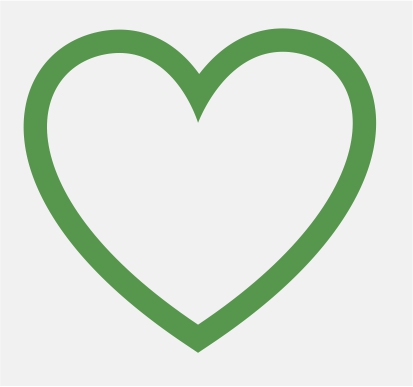 coração verde